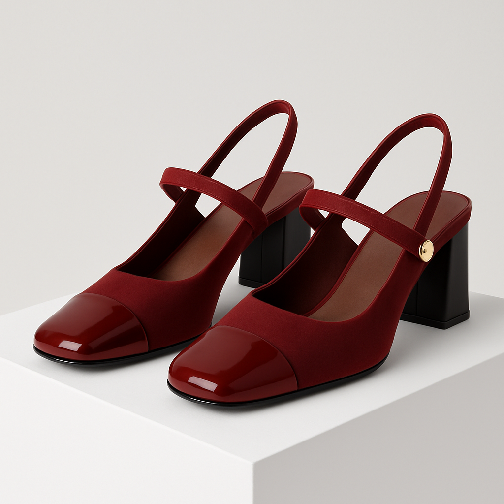 Mila Strapped Heels