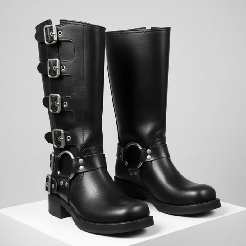 Athena Buckled Boot