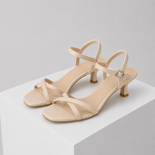 Elsen Kitten Heel Sandal