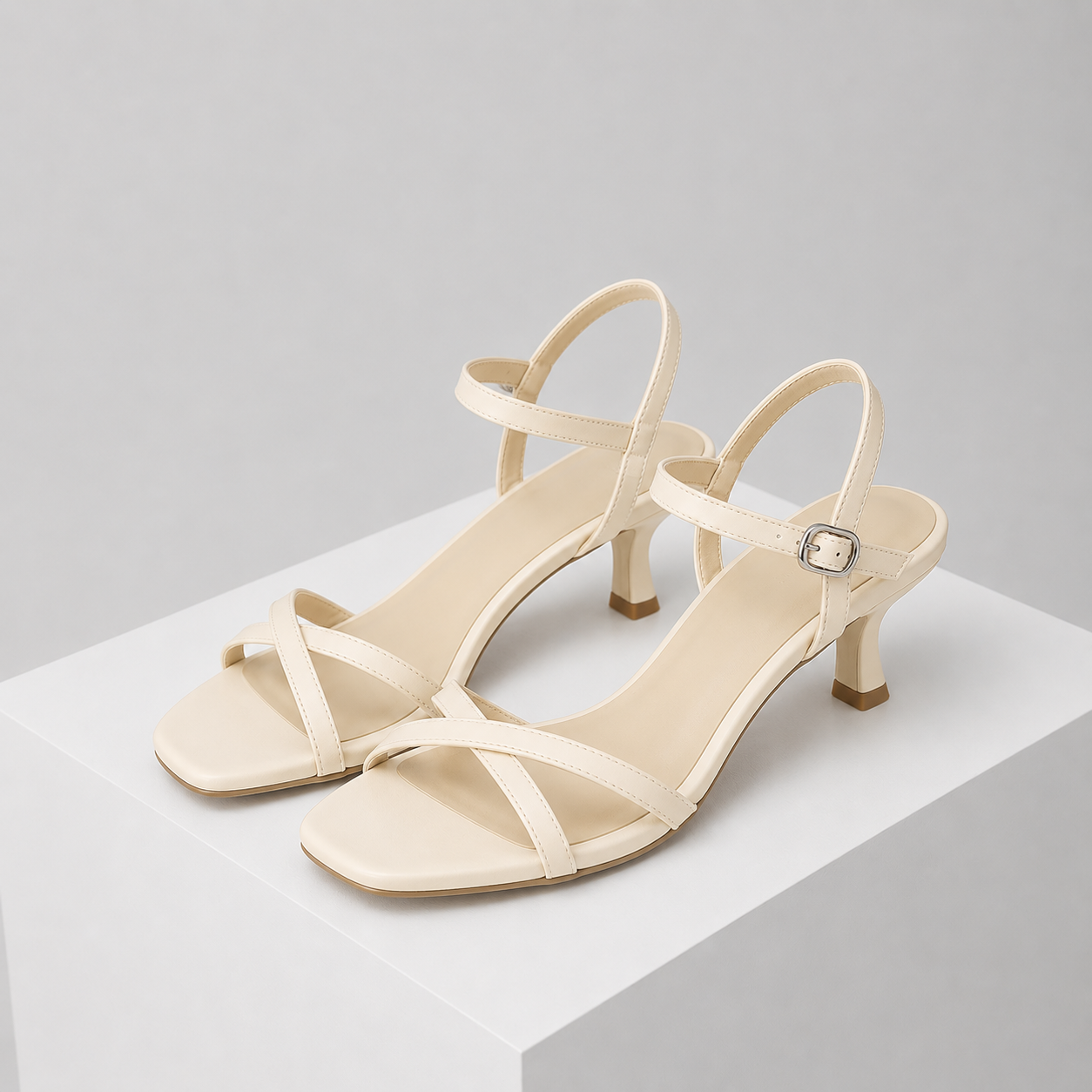 Elsen Kitten Heel Sandal