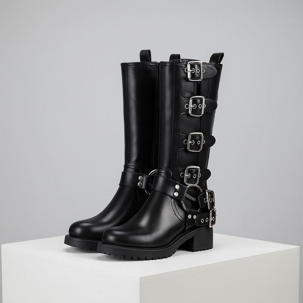 Athena Buckled Boot
