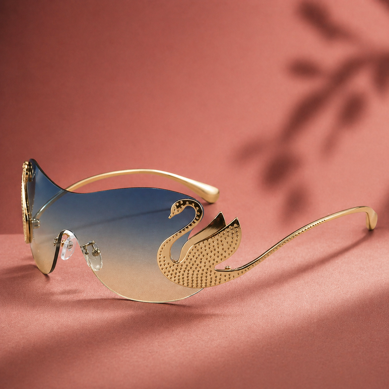 Velour Swan Shades