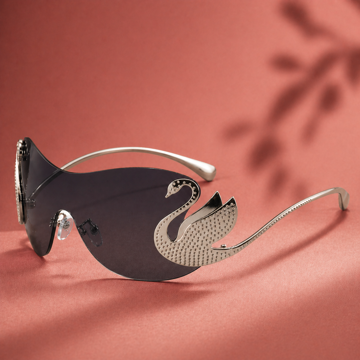 Velour Swan Shades