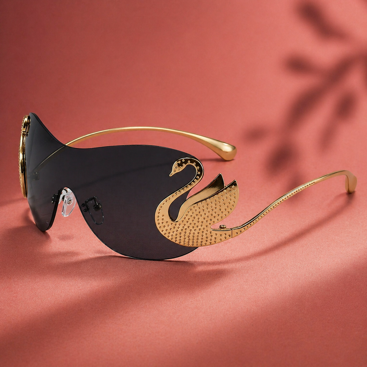 Velour Swan Shades