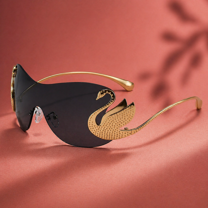 Velour Swan Shades