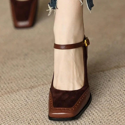 Belmont Buckle Heel