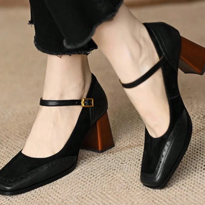 Belmont Buckle Heel