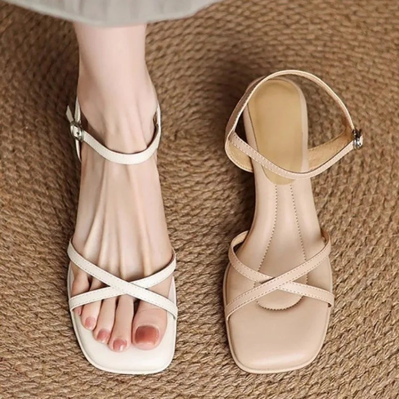 Elsen Kitten Heel Sandal