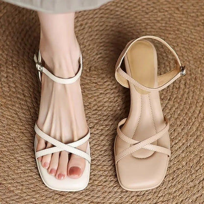 Elsen Kitten Heel Sandal