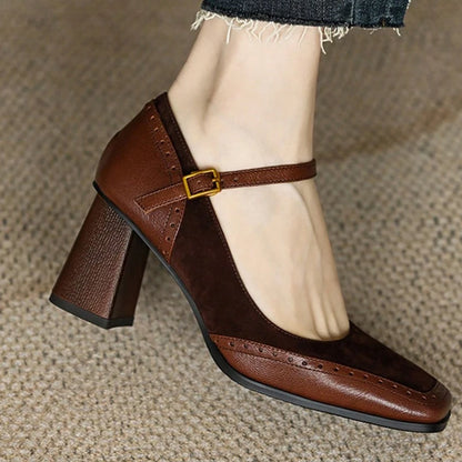 Belmont Buckle Heel