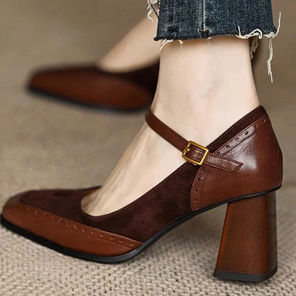 Belmont Buckle Heel
