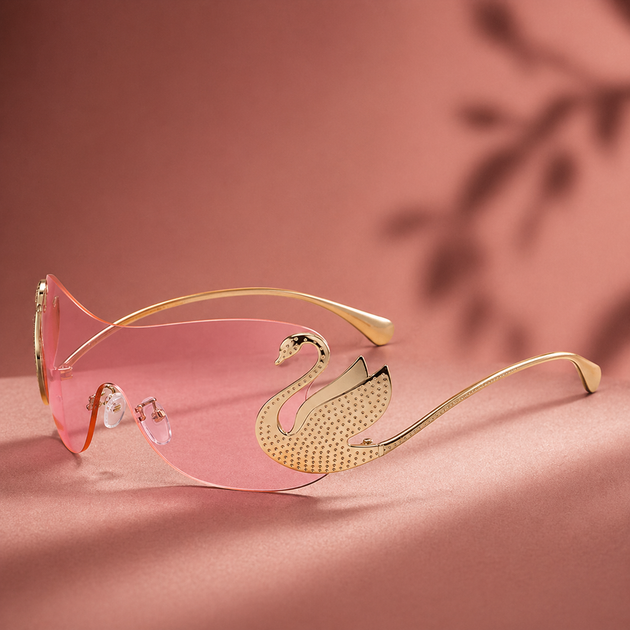 Velour Swan Shades