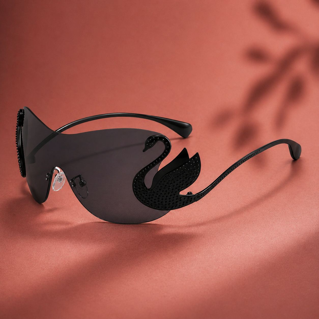 Velour Swan Shades