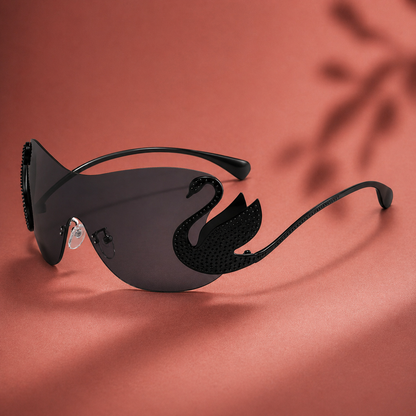 Velour Swan Shades