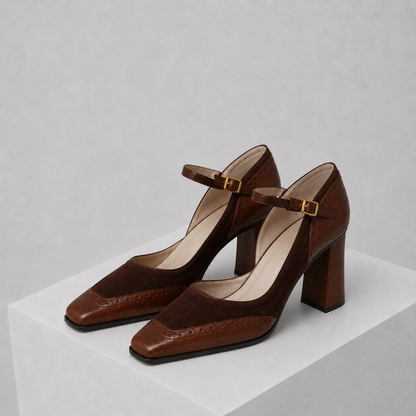 Belmont Buckle Heel